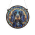 Cocker (Working) Black Stained Glass Effect Suncatcher